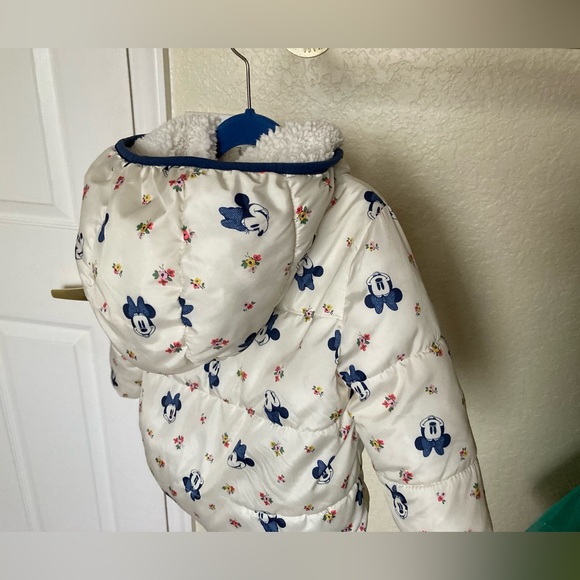 Disney GAP Minnie puffer sherpa Jacket - Picture 6 of 12